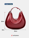 Zency New 2024 Premium Hobo Bag For Women Underarm Genuine Leather Shoulder Crossbody Bag Gift Handbag For Wife Lover Girlfriend